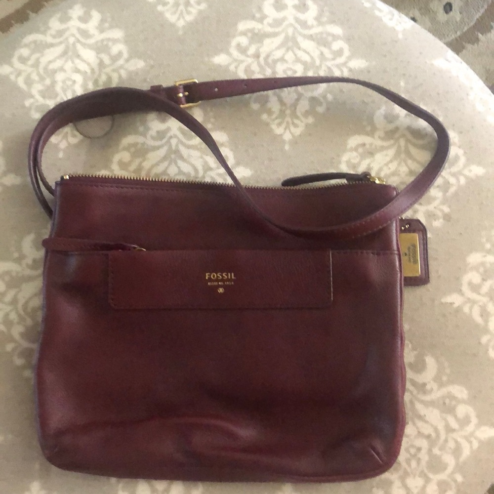 Fossil Leather Crossbody